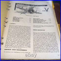 Original KC-97F KC-97G Flight Handbook Manual United States Air Force