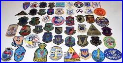 Original Lot of 51 Vintage Military USAF Assorted Patches Sew on Patch