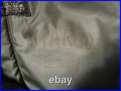 Original USAF Air Crew Jacket WithAttached Parka Hood N-2B Named Original USAF Air Crew Jacket WithAttached Parka Hood N-2B Named