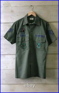 Original USAF Airlift Division vintage 80s shirt uniform excelent