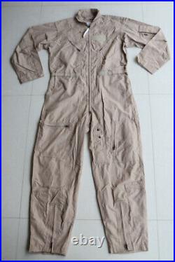 Original USAF Officer Mens Summer Flyers Suit Flying Coverall Cwu-27/p Size 46l