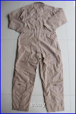 Original USAF Officer Mens Summer Flyers Suit Flying Coverall Cwu-27/p Size 46l