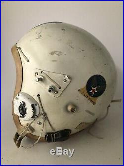 Original USAF P-4A Flight Helmet, 456th SAW Squadron Artwork, B-52, 1950s
