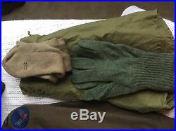 Original U. S. WWII Named 5th Air Force Officer Uniform Grouping in Trunk