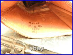 Original WW2 Military RAF Royal Air Force Gauntlets Leather Gloves Uniform 5269