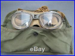 Original WW2 US Army Air Force AN6530 pilot goggles