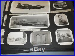 Original WWII AAF Photo Album B-17s Italy 15th Air Force 200+ photos