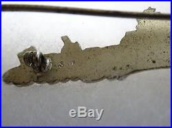 Original WWII USAAF Air Force Crash Rescue Boat Pin LGB Balfour Sterling