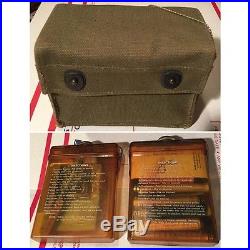 Original World War II WW2 Army Air Force Personal Gear First Aid Emergency Kit
