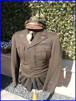 Original Ww2 USAAF 8th Air Force Jacket. Bullion Officers Tunic