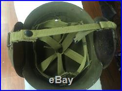 Original Wwii Ww2 Us M3 Flak Air Force Helmet