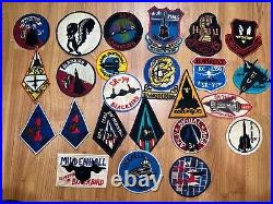 PATCH 20 patches bonus 4, US Air Force SR 71 Blackbird, USAF vietnamw patch z