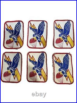 PATCH USAF 6593rd TEST SQ Patch Lot Of 6 Patches