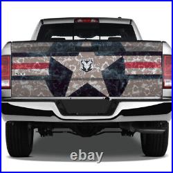 Painted Air Force Plane Skulls Graphic Wrap Tailgate Vinyl Decal Truck Pickup
