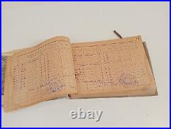 Personal Flight Book of the Commander MIA Air Squadron Major Tripolsky Photo