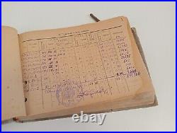 Personal Flight Book of the Commander MIA Air Squadron Major Tripolsky Photo