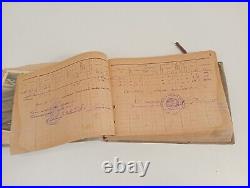 Personal Flight Book of the Commander MIA Air Squadron Major Tripolsky Photo