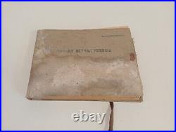 Personal Flight Book of the Commander MIA Air Squadron Major Tripolsky Photo