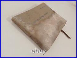 Personal Flight Book of the Commander MIA Air Squadron Major Tripolsky Photo