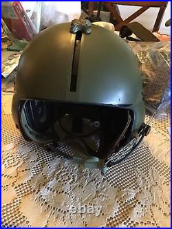 Pilots Flight Helmet Complete