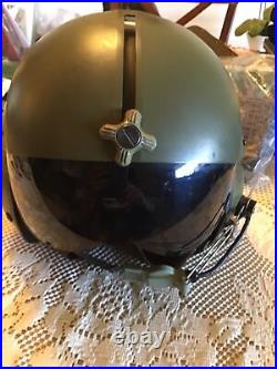 Pilots Flight Helmet Complete