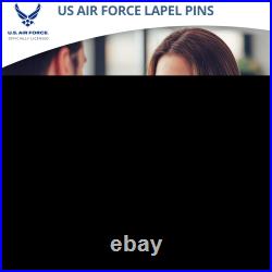 PinMart Official US Air Force Veteran Pins Military Flag, Emblem &