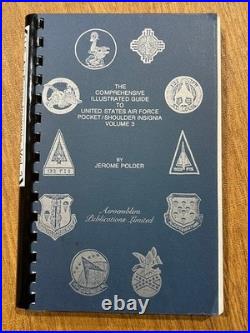 Polder Guide to U. S. Air Force Shoulder Insignia, 5 vols+ Motto Suppl