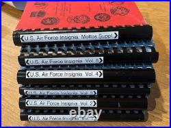 Polder Guide to U. S. Air Force Shoulder Insignia, 5 vols+ Motto Suppl