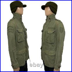 Polo Ralph Lauren USAF MIL-J-4883A Military Army Field Mens Jacket Green S 38 40