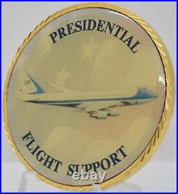 Presidential Flight Support Air Force Advance Challenge Coin