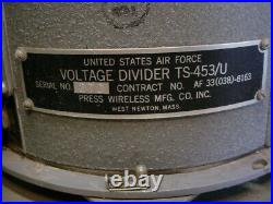 Press Wireless TS-453/U Voltage Divider