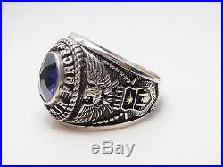 Q23, Sterling Silver Ring, The United States, Usaf, Us Air Force, Size 11.25