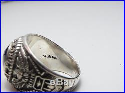 Q23, Sterling Silver Ring, The United States, Usaf, Us Air Force, Size 11.25