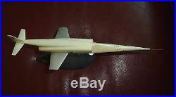 RAREUSAF DOUGLAS X-3 STILETTO Military Jet Airplane Desk Model1952 Authentic