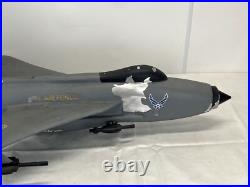 RARE 1 Of 1 Cast Aluminum 1/10 USAF F-35 Lightning Statue Military Man Cave