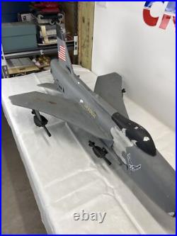 RARE 1 Of 1 Cast Aluminum 1/10 USAF F-35 Lightning Statue Military Man Cave