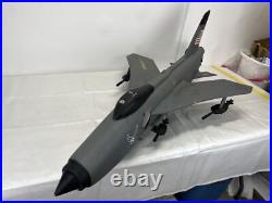 RARE 1 Of 1 Cast Aluminum 1/10 USAF F-35 Lightning Statue Military Man Cave