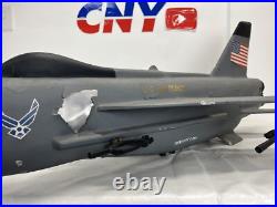 RARE 1 Of 1 Cast Aluminum 1/10 USAF F-35 Lightning Statue Military Man Cave