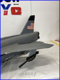 RARE 1 Of 1 Cast Aluminum 1/10 USAF F-35 Lightning Statue Military Man Cave