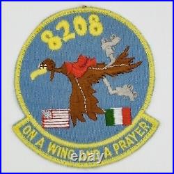 RARE 71st Fighter Training Wing USAF Patch 8208 Vance On a Wing and a Prayer