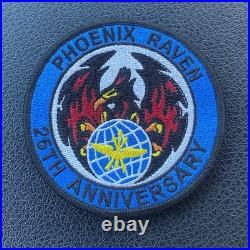 RARE Authentic President TRUMP Air Force One Phoenix Raven PATCH USAF Coin