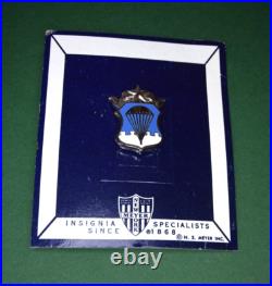 RARE UNUSED NOS 1956-1963 US Air Force Parachutist Badges Insignia NS Meyer