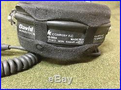 RARE! USAF DAVID CLARK H10-76XL LOW-IMPEDANCE HEADSET US Air Force Military Gear