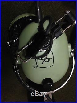 RARE! USAF DAVID CLARK H10-76XL LOW-IMPEDANCE HEADSET US Air Force Military Gear