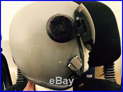 RARE USAF GENTEX HGU-53/P Aircrew Flight Helmet Size 4