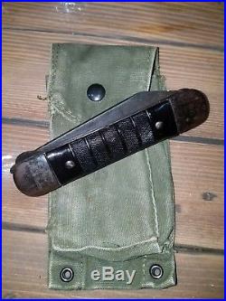 RARE! US Army Air Force WW-2 PILOT COLONIAL GIANT JACK KNIFE With Us Pouch