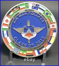 RARE United States US Air War College, Class of 2015, Military, Challenge Coin
