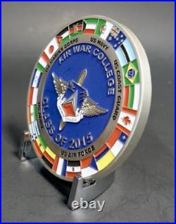 RARE United States US Air War College, Class of 2015, Military, Challenge Coin