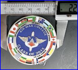 RARE United States US Air War College, Class of 2015, Military, Challenge Coin