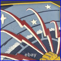 RARE Vintage 15 US Air Force Communications Service Plaque AFCS AFCC Fiberglass